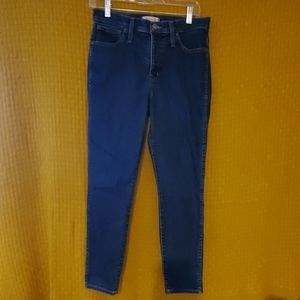 Madewell 10" High Rise Skinny Jeans